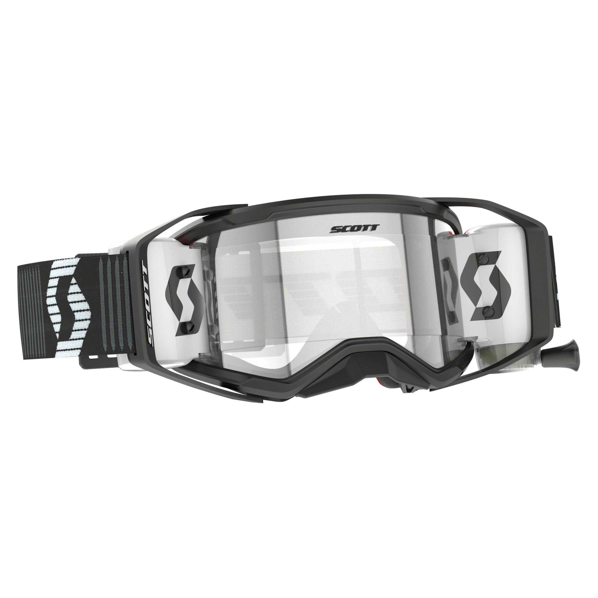 Scott Prospect 2.0 WFS Roll-Off Goggles (Black/White)