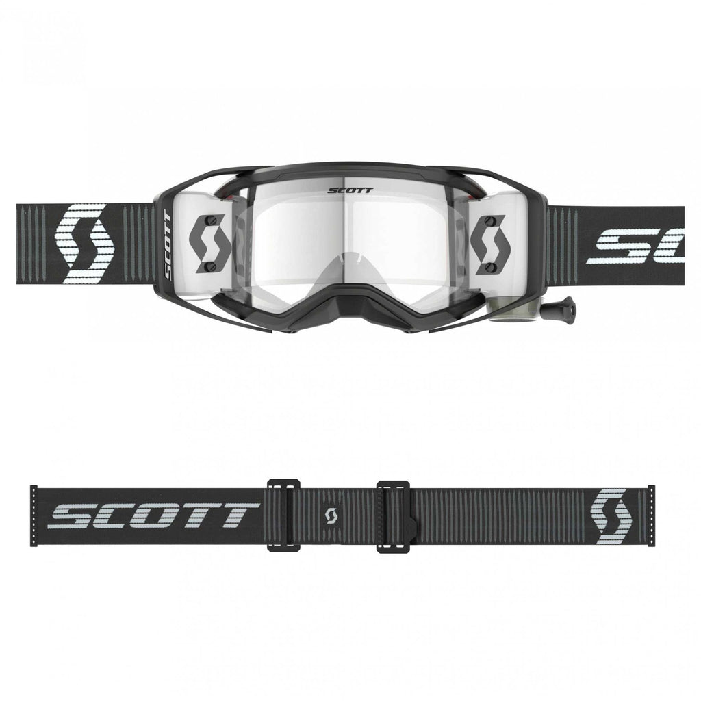 Scott Prospect 2.0 WFS Roll-Off Goggles (Black/White)