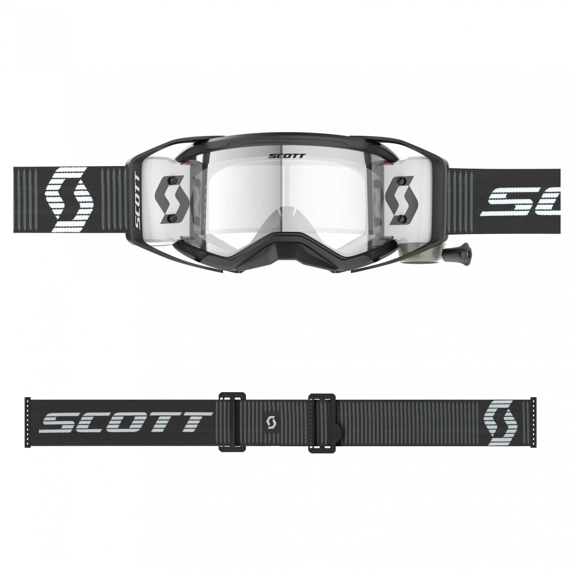 Scott Prospect 2.0 WFS Roll-Off Goggles (Black/White)