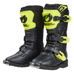O'Neal Youth Motocross Boots - Rider Pro (Black/Fluo Yellow)