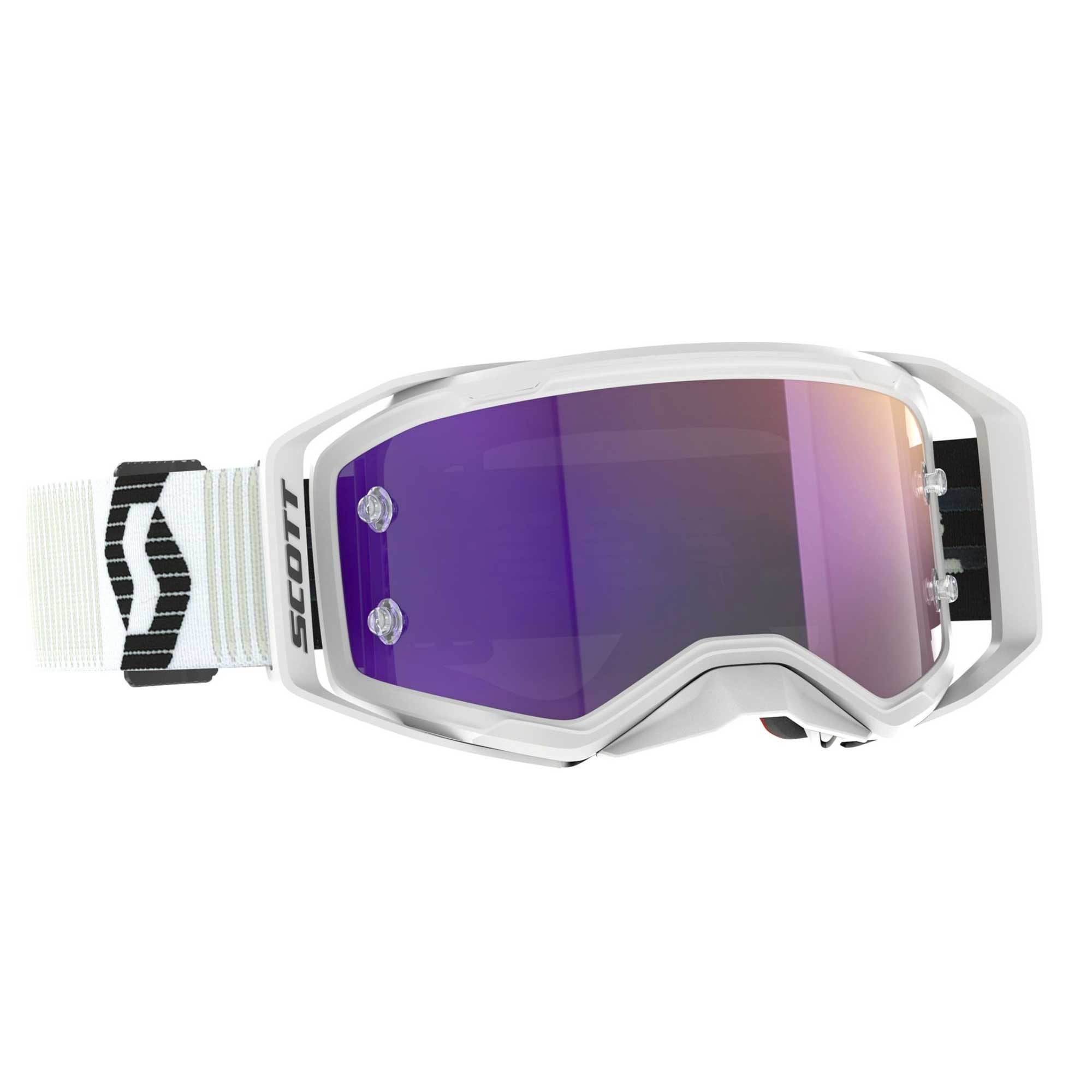 Scott Prospect 2.0 Goggles (White/Black) Purple Iridium Lens