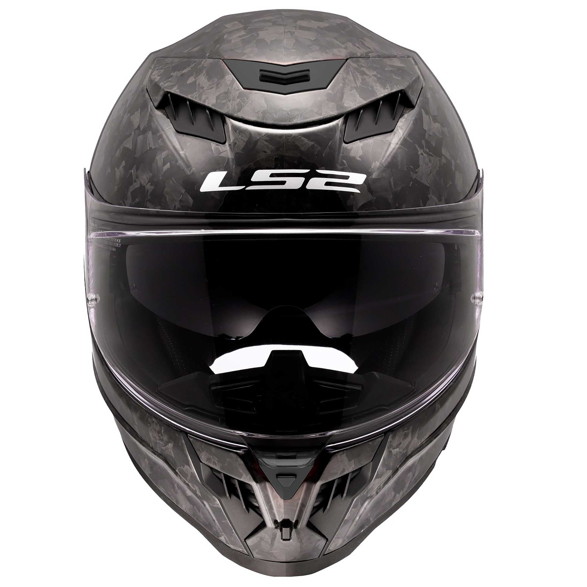 LS2 Motorcycle Road | Race Helmet - FF807 Dragon Forged Carbon (Black)