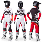 Alpinestars MX Jersey & Pant Kit - Techstar DEEP Limited Edition (Black/White/HighRed)