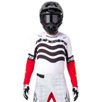 Alpinestars MX Jersey & Pant Kit - Techstar DEEP Limited Edition (Black/White/HighRed)