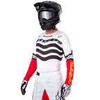Alpinestars MX Jersey & Pant Kit - Techstar DEEP Limited Edition (Black/White/HighRed)