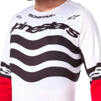 Alpinestars MX Jersey & Pant Kit - Techstar DEEP Limited Edition (Black/White/HighRed)