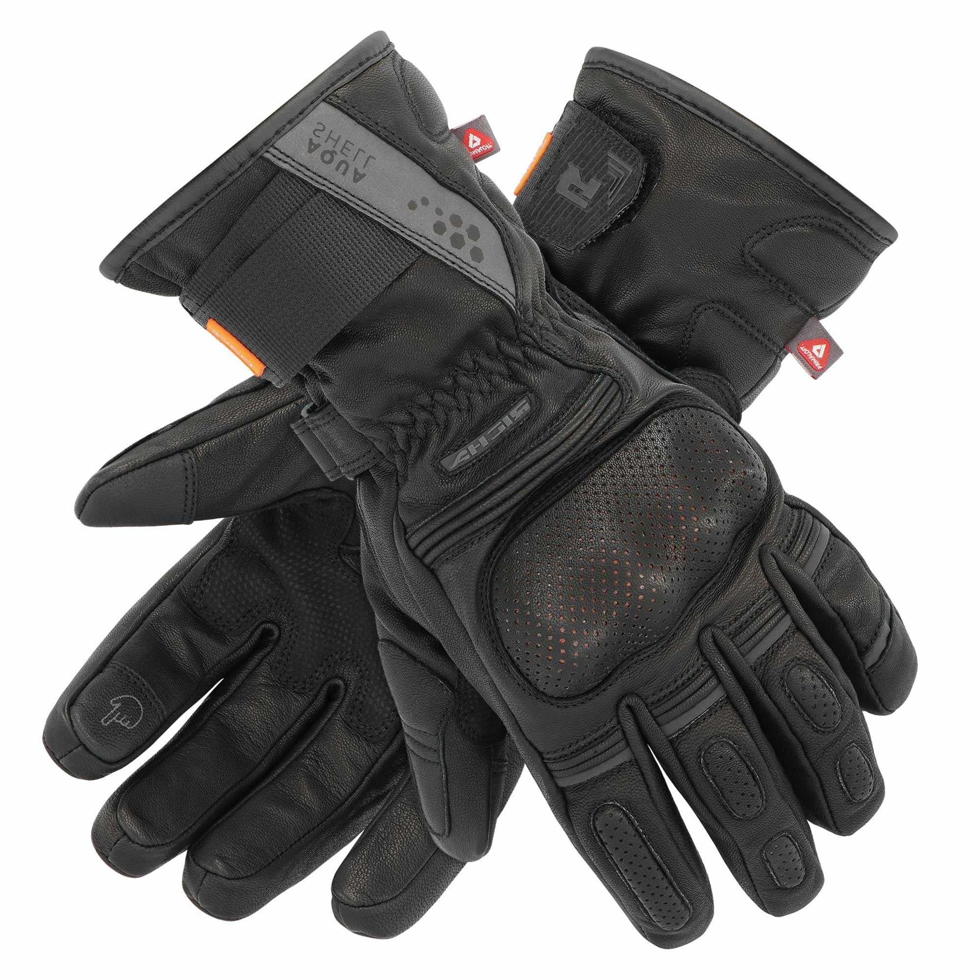 Richa (2025) Women's Motorcycle Gloves - Polar Vortex WP (Primaloft) - Black