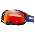 Oakley Airbrake Signature Goggles - RENAUX (Blue/Red) PRIZM Torch Lens