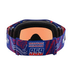 Oakley Airbrake Signature Goggles - RENAUX (Blue/Red) PRIZM Torch Lens