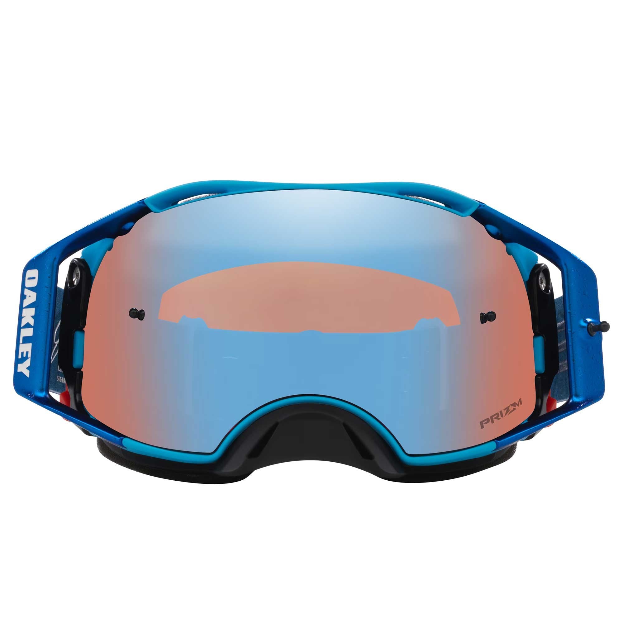 Oakley Airbrake Signature Goggles - SEXTON (Blue/Blue) PRIZM Sapphire Lens