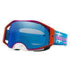 Oakley Airbrake Goggles - TLD Speed Stars (Blue/Blue/Red/Pink) PRIZM Black Ice Iridium Lens