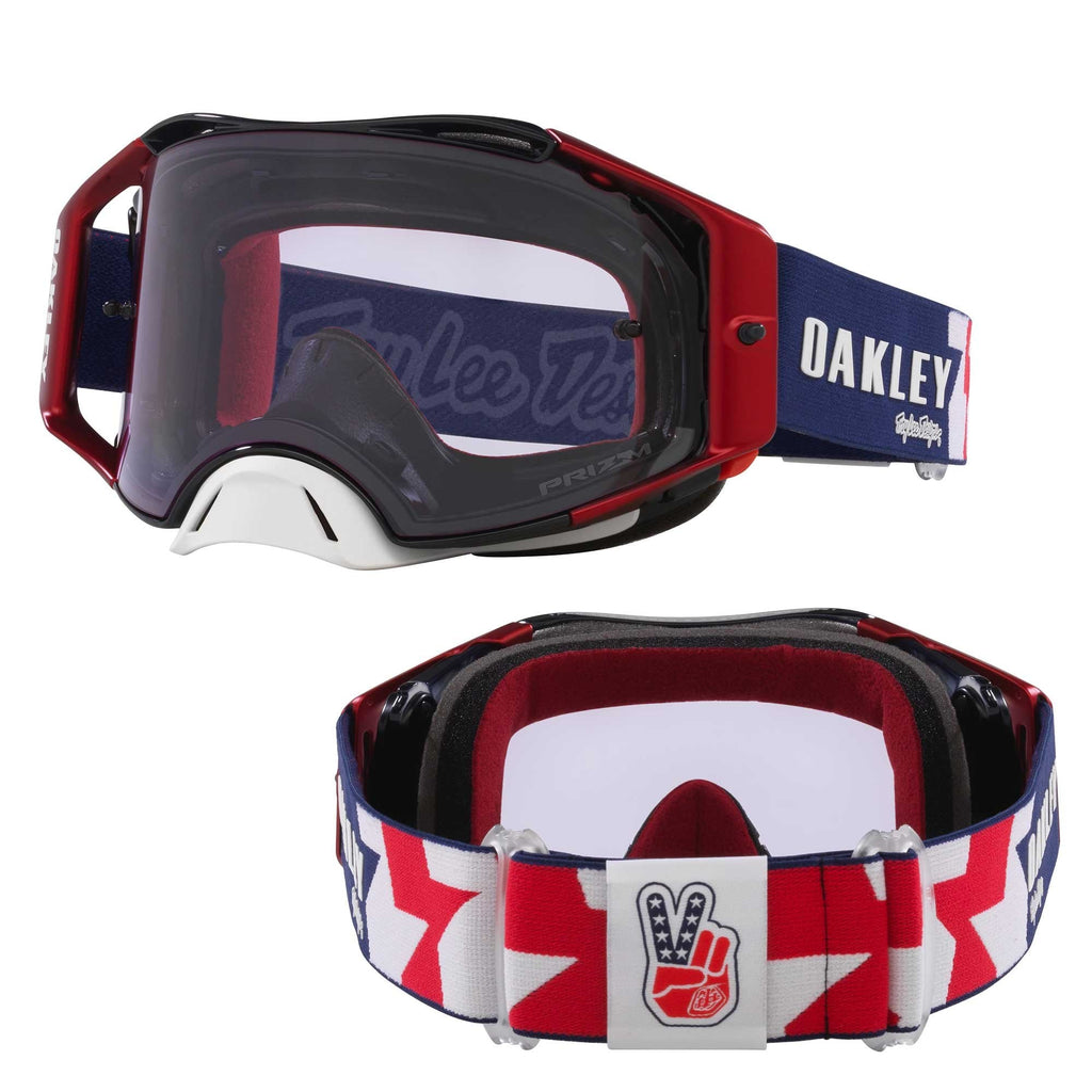 Oakley Airbrake Goggles - Airbrake TLD RWB STARS (Red/Blue/White) PRIZM Low Light Lens