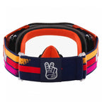 Oakley Airbrake Goggles - TLD NAVY Sunrise (Navy/Orange) Clear Lens