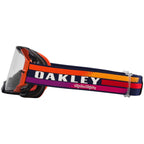 Oakley Airbrake Goggles - TLD NAVY Sunrise (Navy/Orange) Clear Lens
