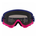Oakley O-Frame Goggles TLD SPEED Stars (Blue/Pink) Dark Grey Lens