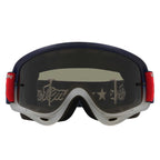 Oakley O-Frame Goggles TLD RWB Stars (Navy/Red) Dark Grey Lens