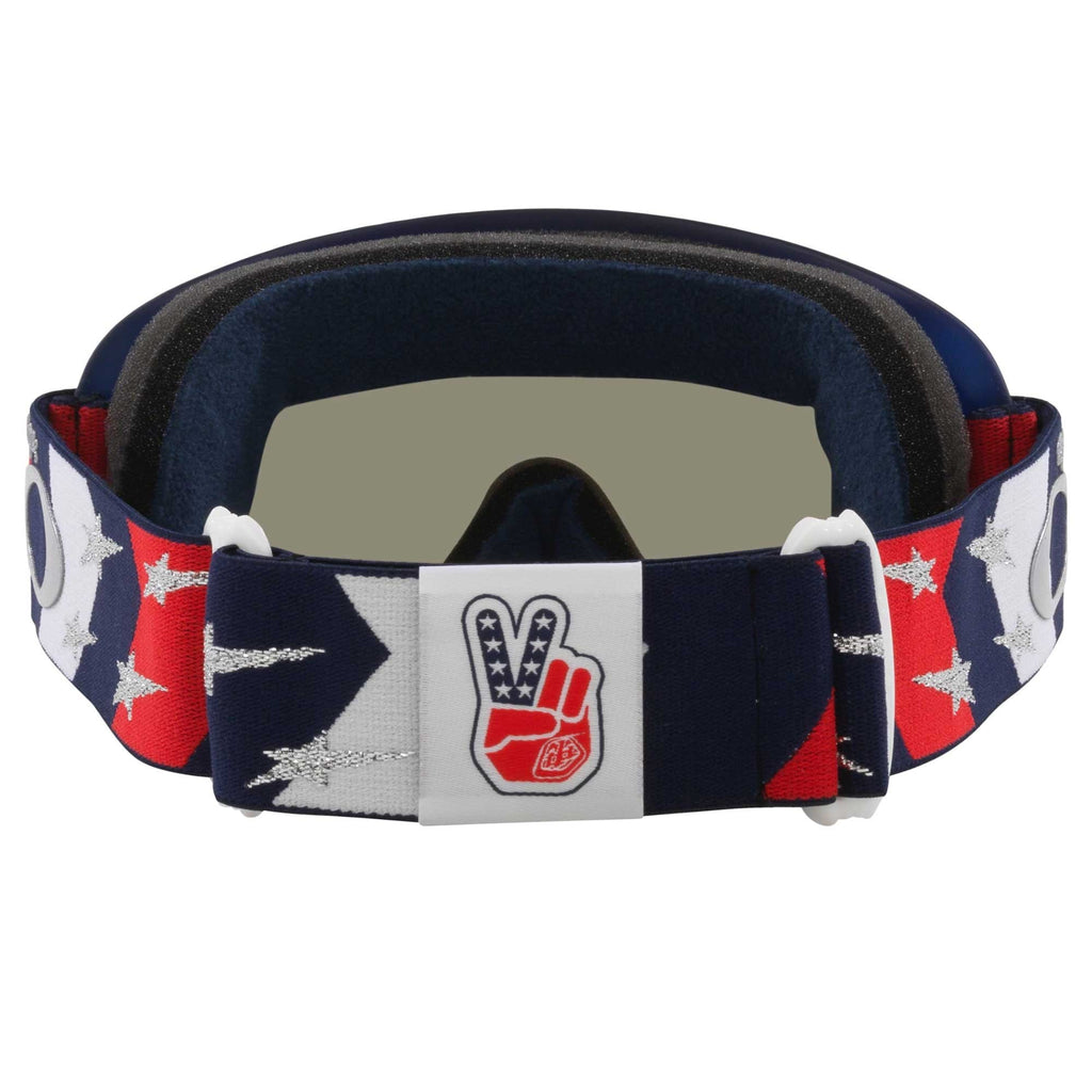 Oakley O-Frame Goggles TLD RWB Stars (Navy/Red) Dark Grey Lens