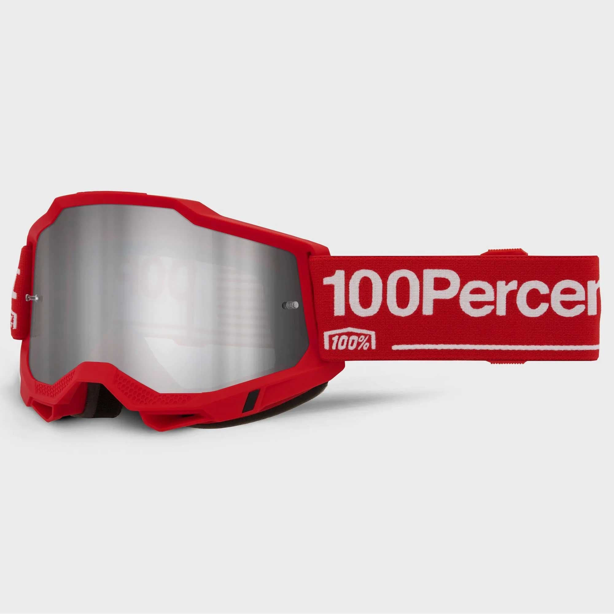 100% MX | MTB Goggles - Accuri-2 (WOLG) Silver Iridium Lens