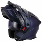 VCAN H276 Gradient Flip Up Motorcycle Helmet (Purple/Blue)