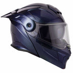 VCAN H276 Gradient Flip Up Motorcycle Helmet (Purple/Blue)
