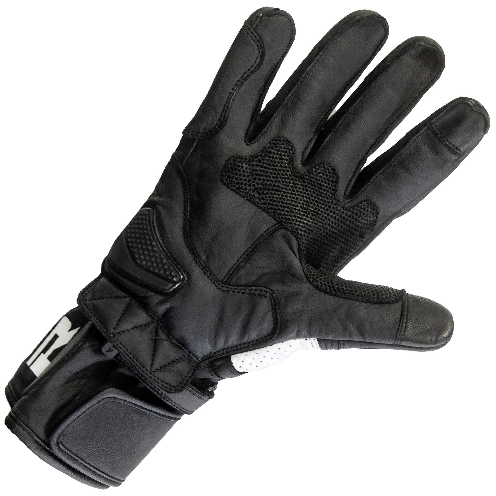 Richa (2025) Gloves - Revo Leather (Black/White)