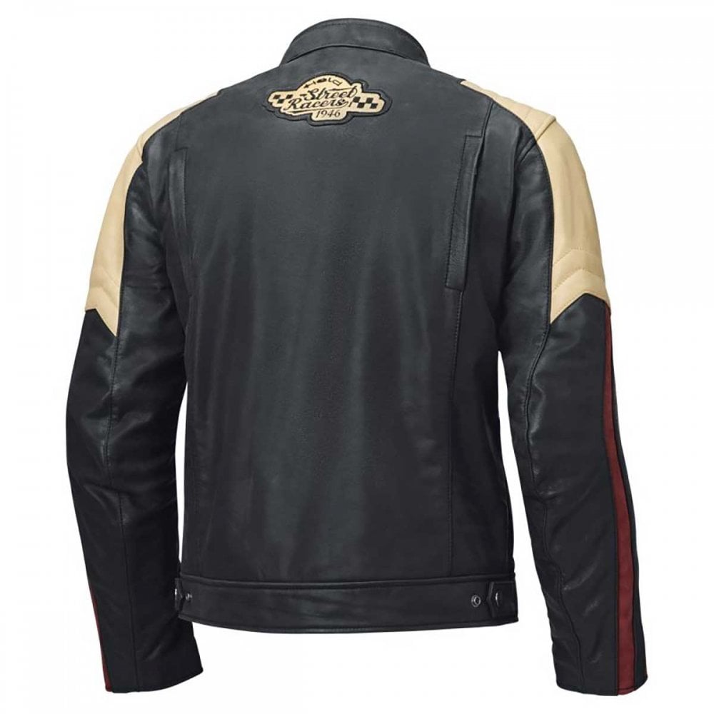 Held (2025) Leather Jacket - Baker 2 Leather (Blue/Beige/Burgundy)