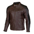 Merlin (2025) Jacket - Chase 2 D3O Leather (AAA) - Brown/Black