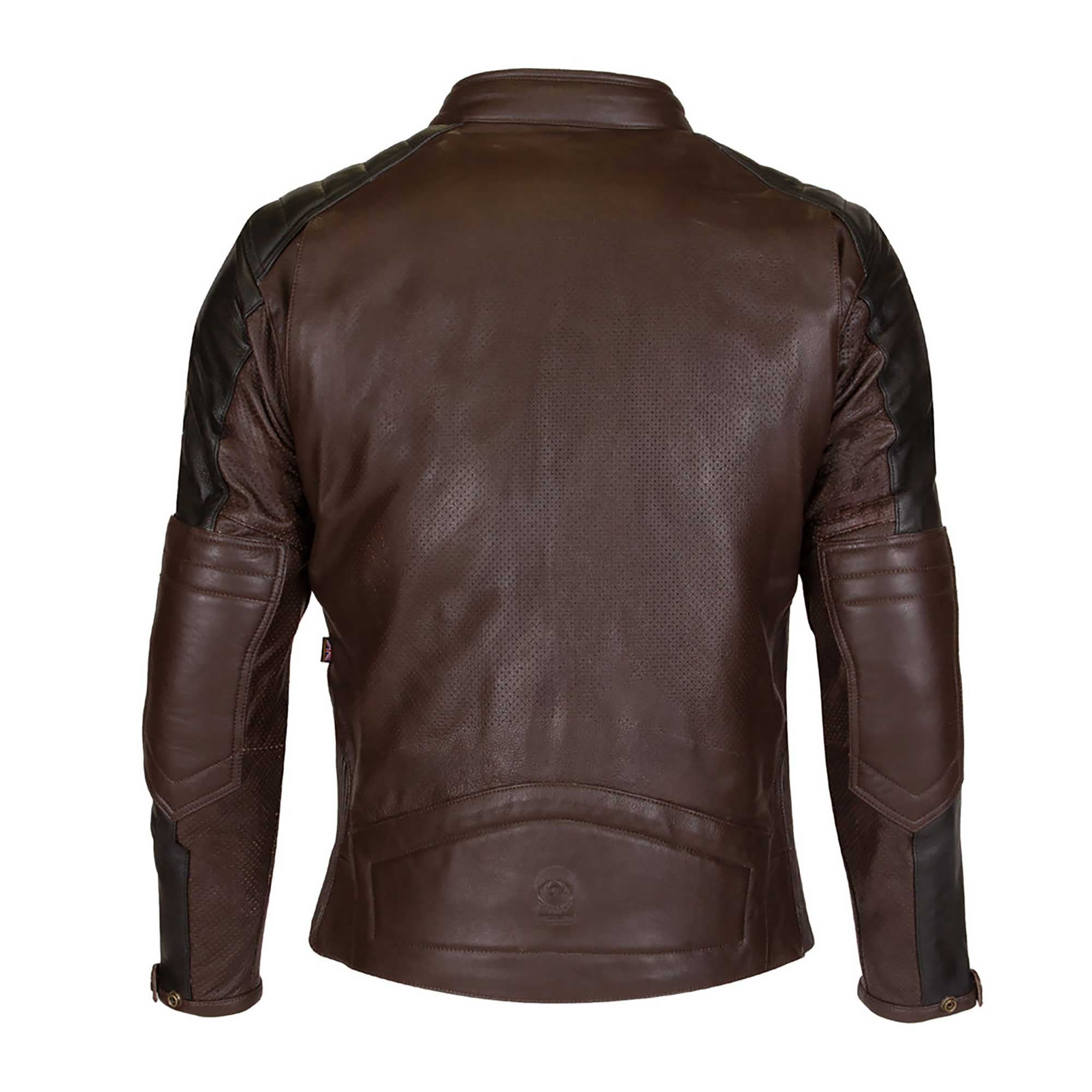 Merlin (2025) Jacket - Chase 2 D3O Leather (AAA) - Brown/Black