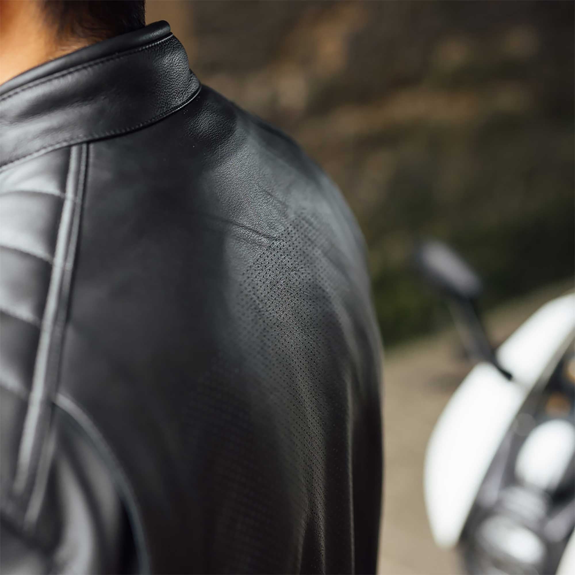 Merlin (2025) Jacket - Chase 2 D3O Leather (AAA) - Brown/Black