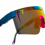 Pit Viper - Sunglasses - Original 2.0 - THE PRIDE - Regular - Polarized HDPV Rainbow Iridium Lens