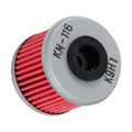 K&N - Oil Filter - HF116 - CRF150 07-26, CRF250 04-26, CRF450 02-26, CRF250X 04-18, CRF250RX 19-26, CRF450X 02-17, CRF450RX 18-26, ATV TRX450 04-14
