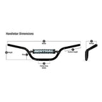 Renthal (Handlebar) Twinwall - 991 - KTM SX/SXF 09-12, RM/RMZ 06-13, YZF 18-21