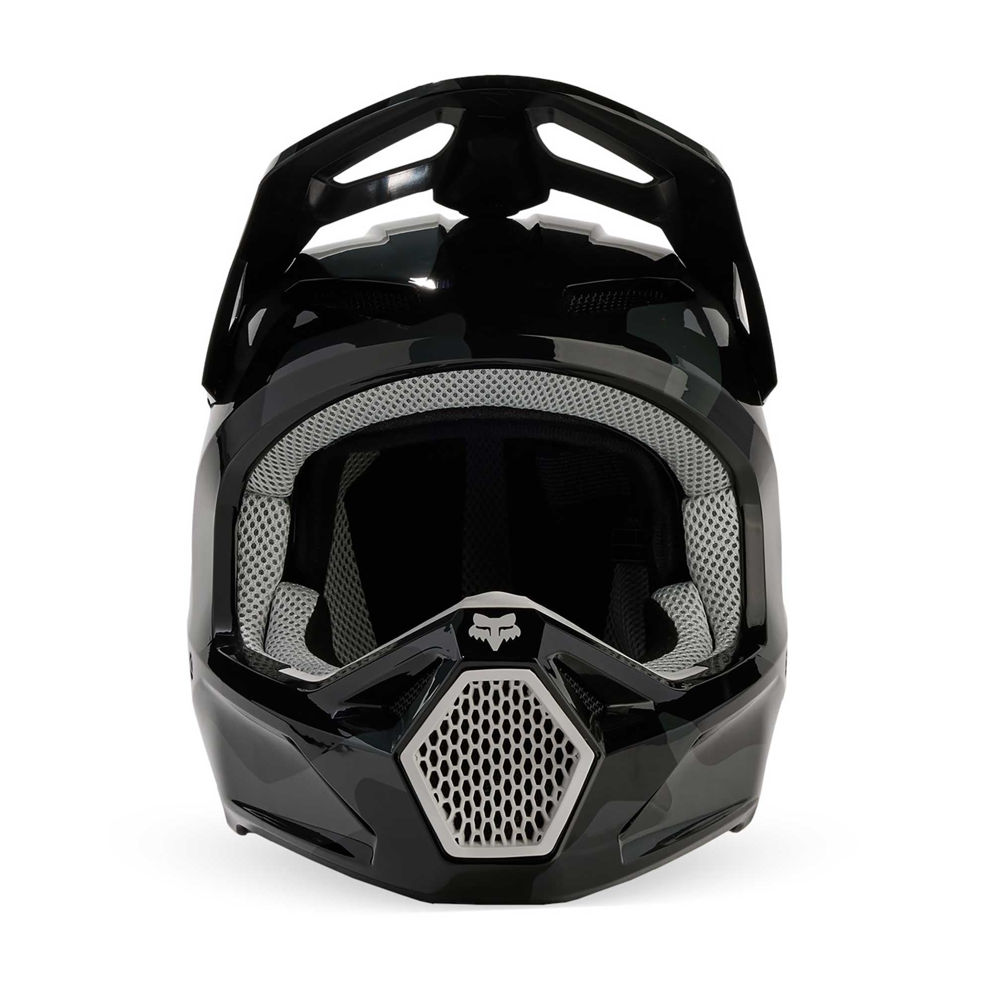 FOX Racing MX | Enduro Helmet - V1 BNKR (Black Camo)