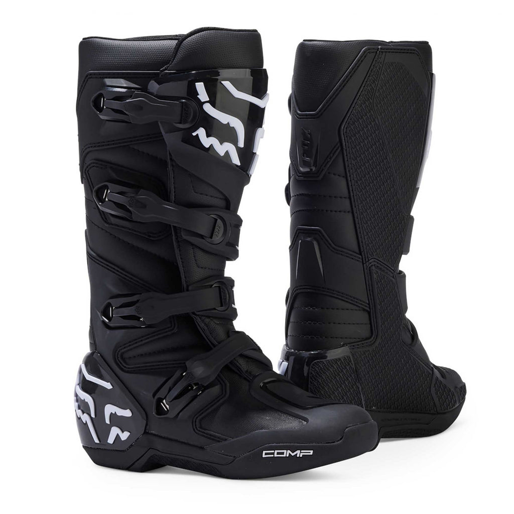 FOX Racing Youth Motocross Boots - COMP (Black/White)
