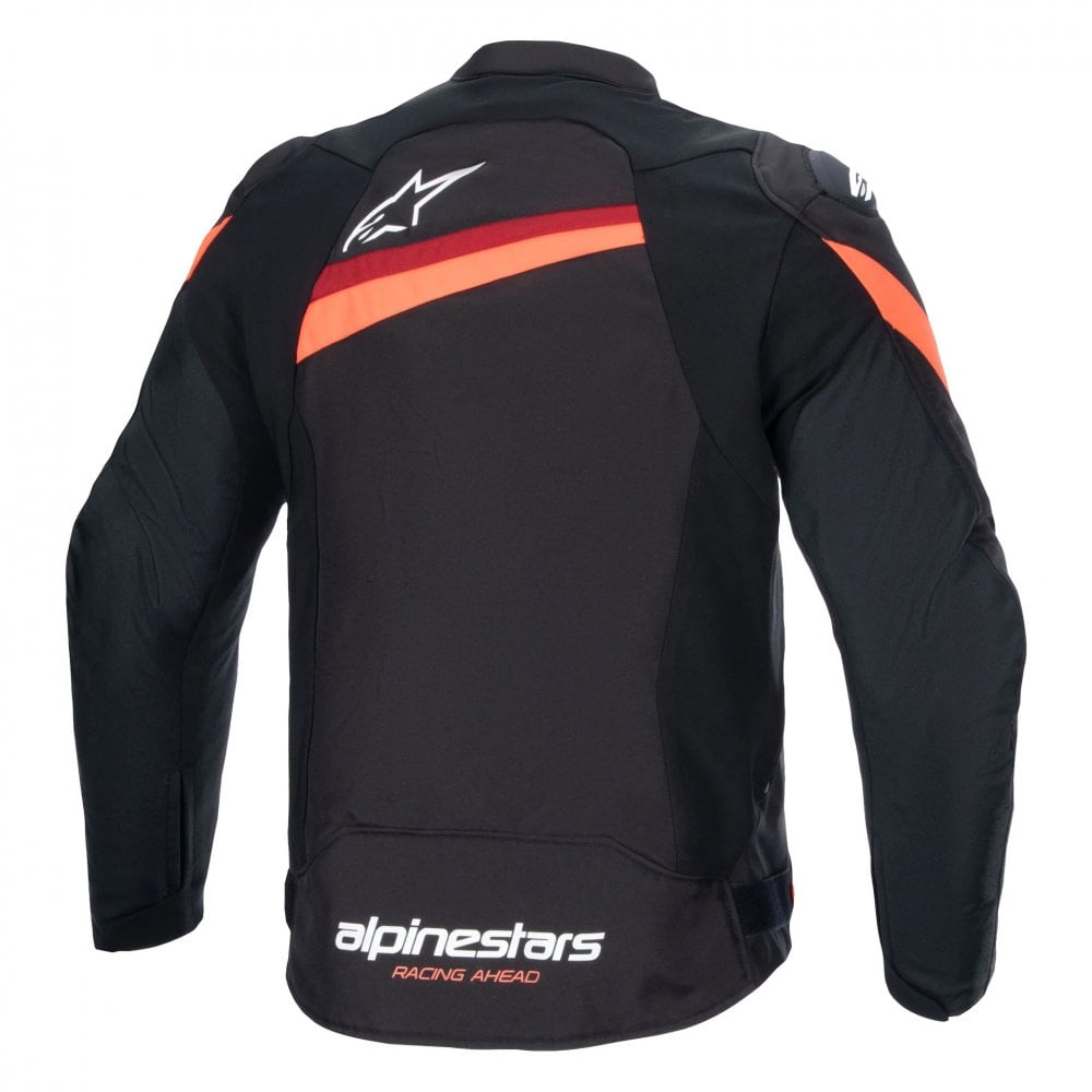 Alpinestars T-GP Plus R V4 Motorcycle Sports Textile Jacket (Black/Red Fluo)