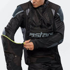 Alpinestars Halo Drystar Motorcycle Adventure Textile Jacket (Black/Black)