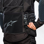 Alpinestars Halo Drystar Motorcycle Adventure Textile Jacket (Black/Black)