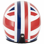 Vcan H589 Open Face Helmet inc Peak (Union Jack)