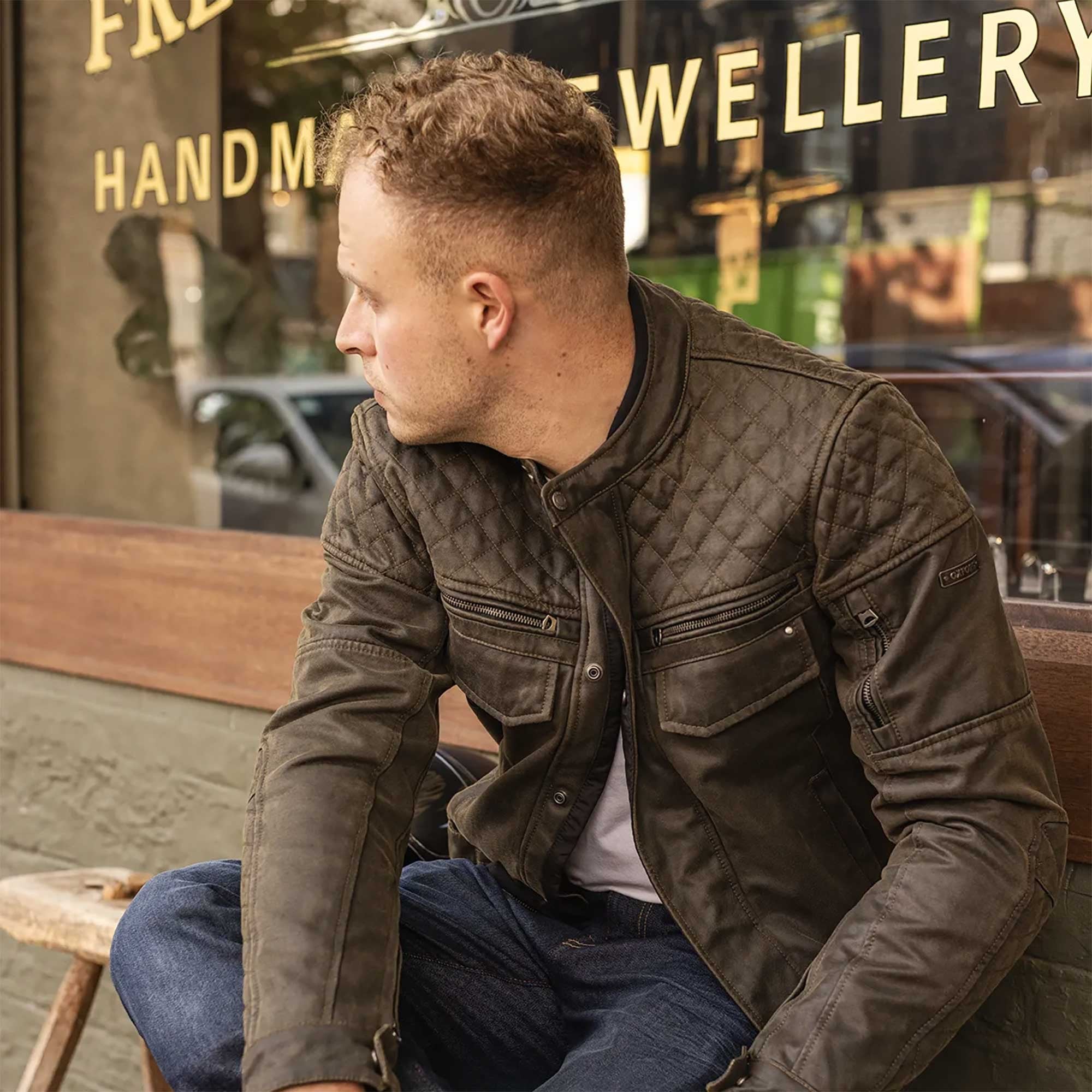 Oxford (2025) Jacket - Hardy 2.0 Mens (AA) - Khaki