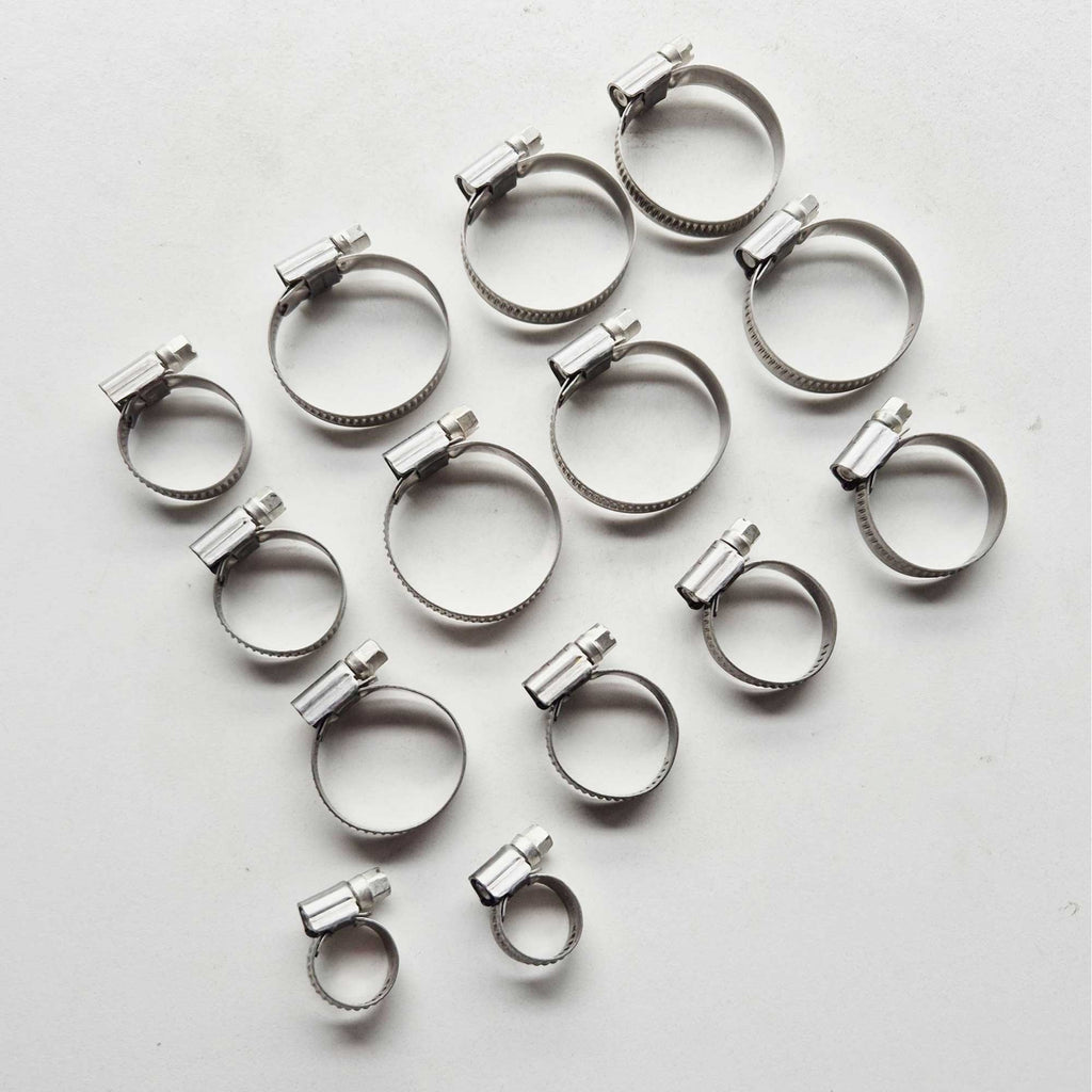 Samco - Clamp Kit (Radiator Hose) - KTM SX250/300 23-24, EXC250/300 24-, XC250/300 23-24, XC-W250/300 24-, Husqvarna TC250 23-24, TE150-300 24-, TX300 23-24, Gas Gas MC250 24-, EC250/300 24-, EX250/300 24-