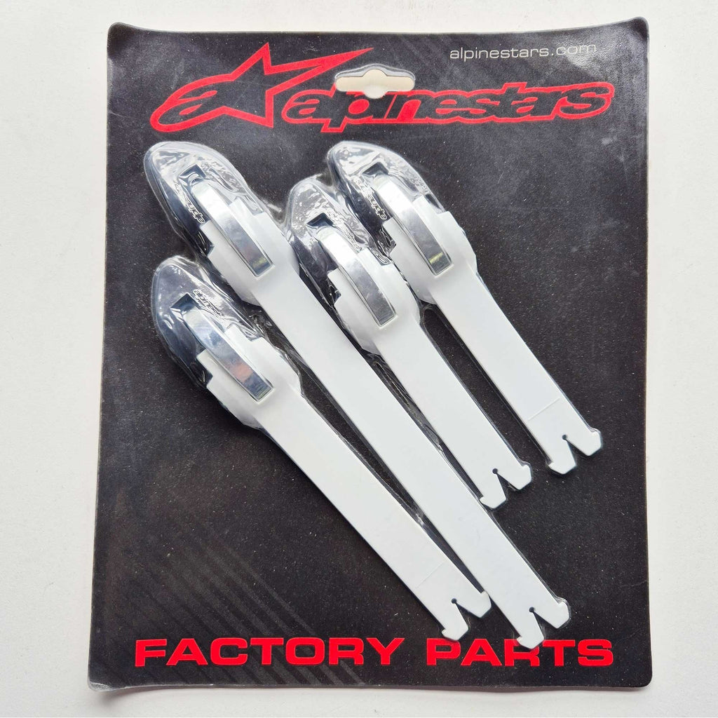 Alpinestars (Boot Spares) Strap Set - Tech 8 LIGHT - White