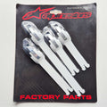 Alpinestars (Boot Spares) Strap Set - Tech 8 LIGHT - White