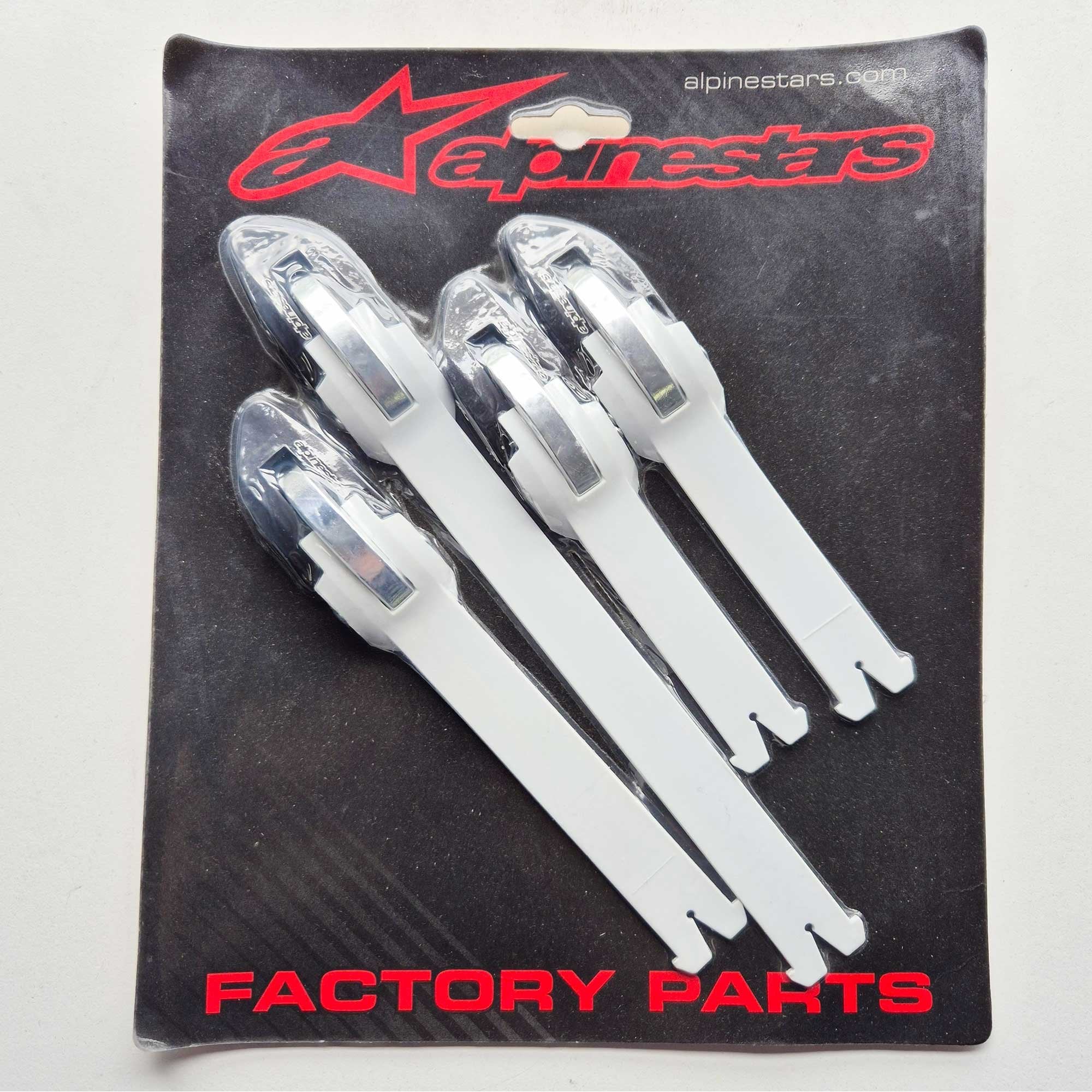Alpinestars (Boot Spares) Strap Set - Tech 8 LIGHT - White