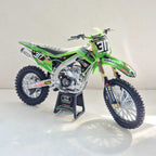 New Ray Toys - 1:12 - Kawasaki - KXF450 19-23 - Bud Racing - Valin #317, Bourdon #945, Garib #339