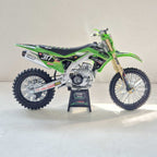 New Ray Toys - 1:12 - Kawasaki - KXF450 19-23 - Bud Racing - Valin #317, Bourdon #945, Garib #339