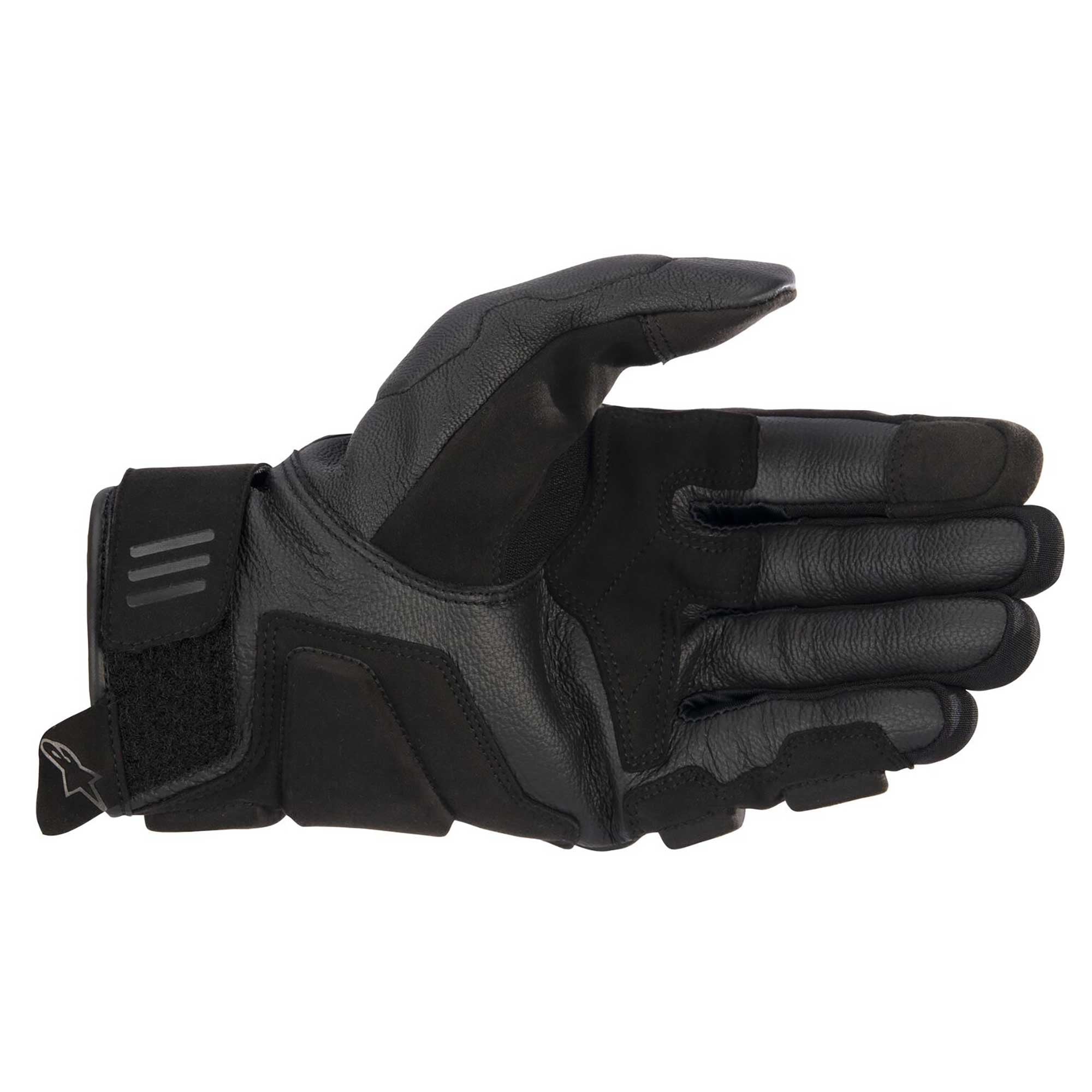 Alpinestars Phenom Leather Air Motorcycle Short Leather Gloves (Black/Black)