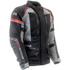 Richa Infinity Prime Laminated Motorcycle Jacket (Black/Grey/Red)