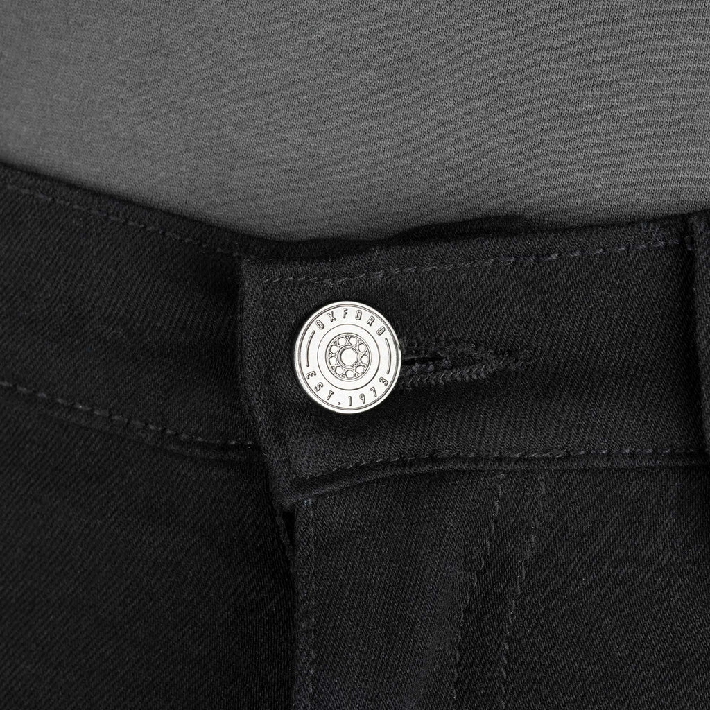 Oxford Super Stretch Armourlite Jeans AA (Black) Short Leg