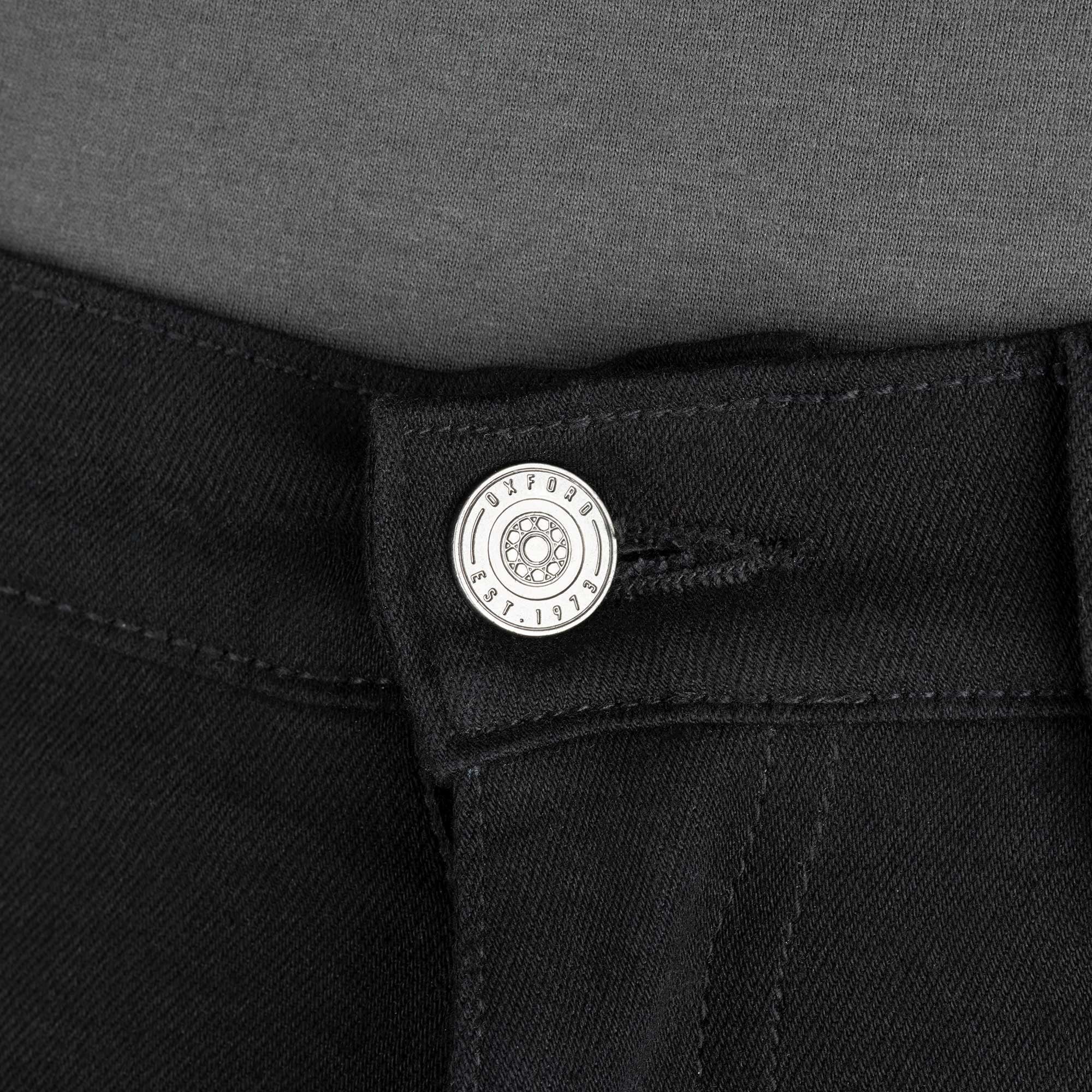 Oxford (2026) Jeans - Super Stretch Armourlite (AA) - Black (Short Leg)
