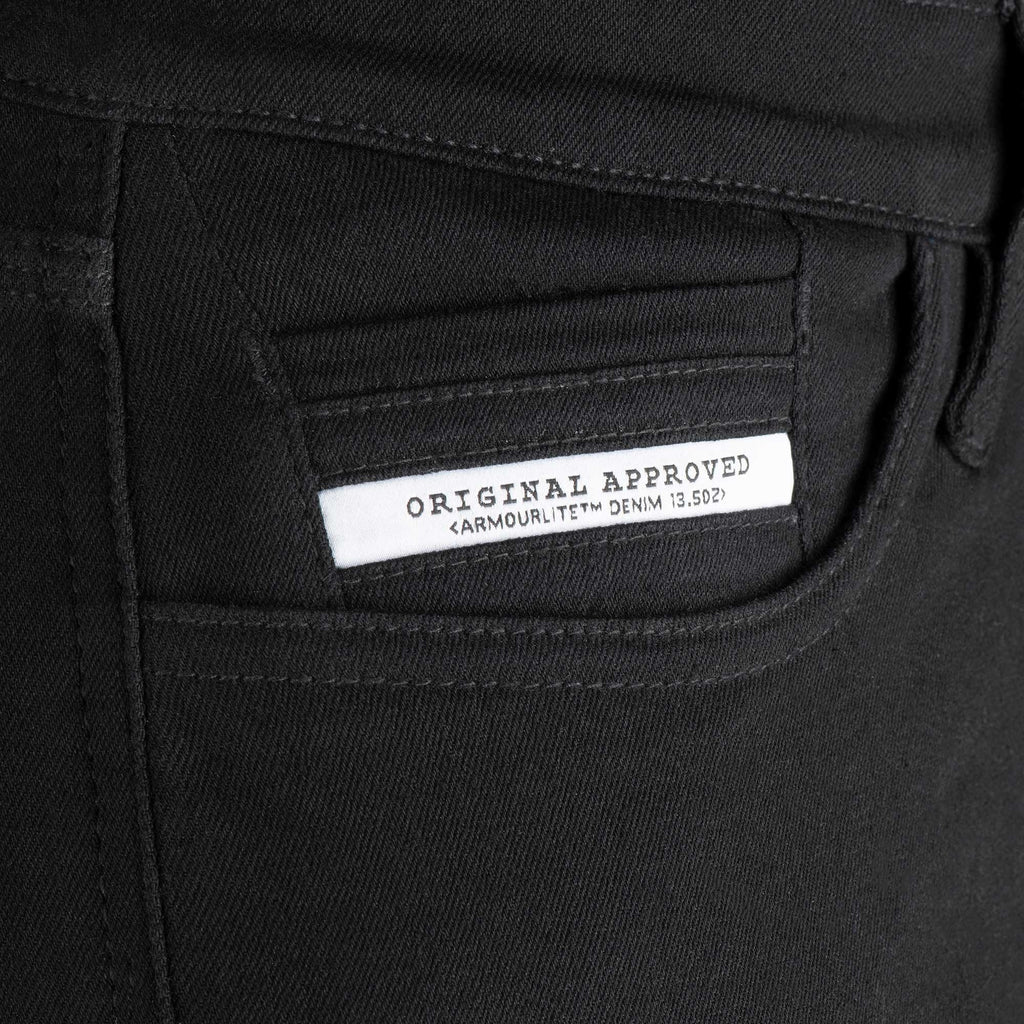 Oxford Super Stretch Armourlite Jeans AA (Black) Short Leg